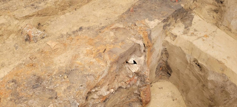 Prace archeologiczne przy ulicy Zielonej w Lublinie