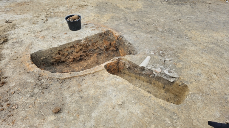 Prace archeologiczne przy ulicy Zielonej w Lublinie