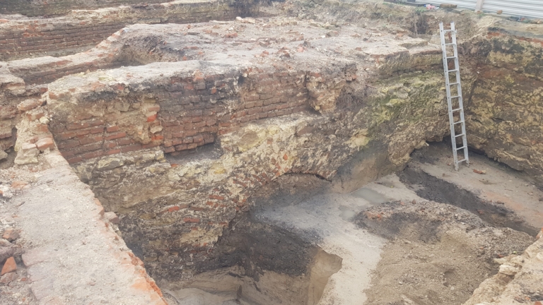 Prace archeologiczne przy ulicy Zielonej w Lublinie